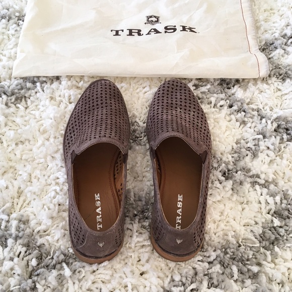 Trask Women's Brown Slip-On Shoes - Picture 2 of 3